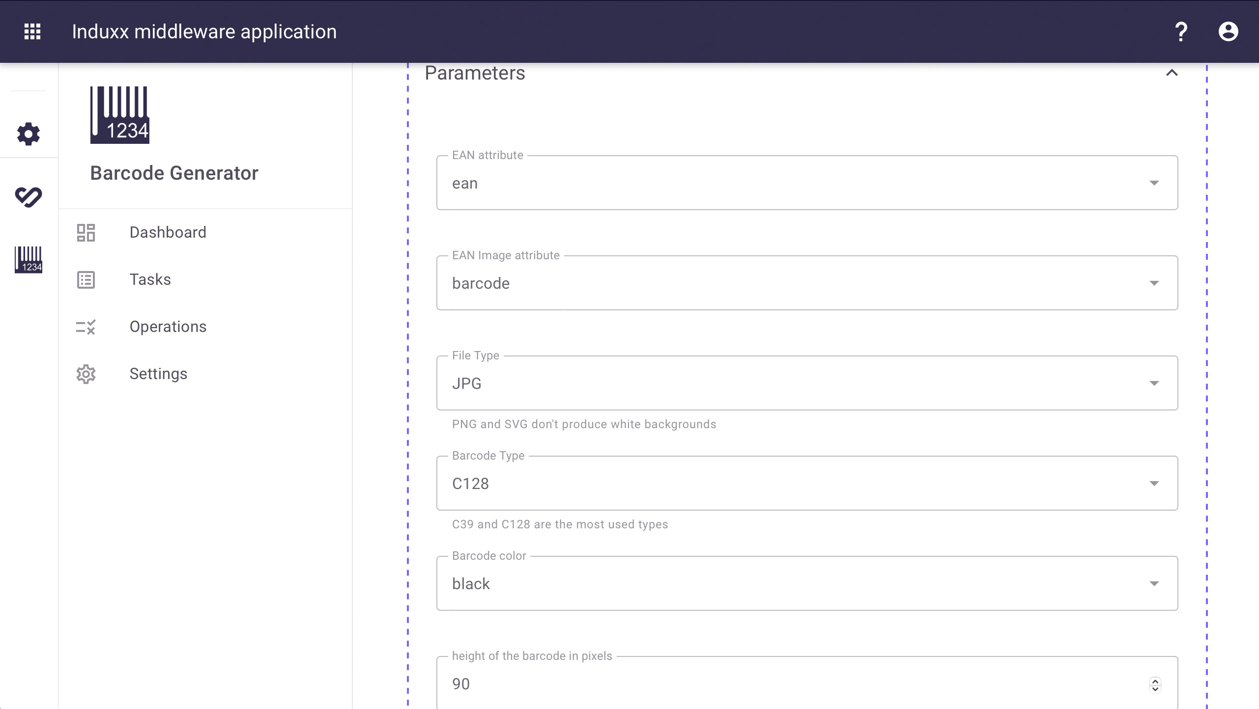 task setup