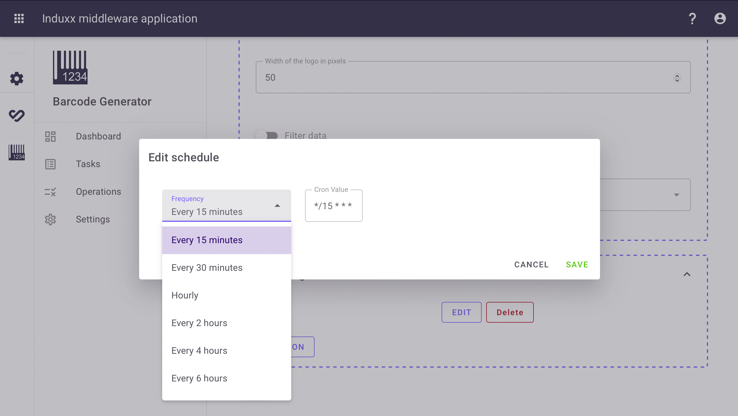 task setup