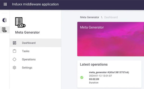 Meta Generator Dashboard